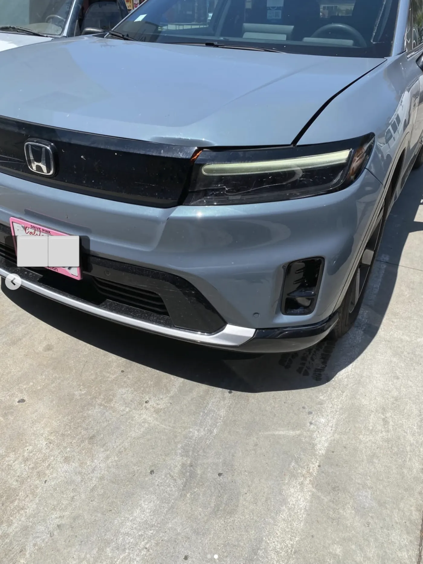 Honda serviced at GTA Pro Collision Center in Glendale, CA