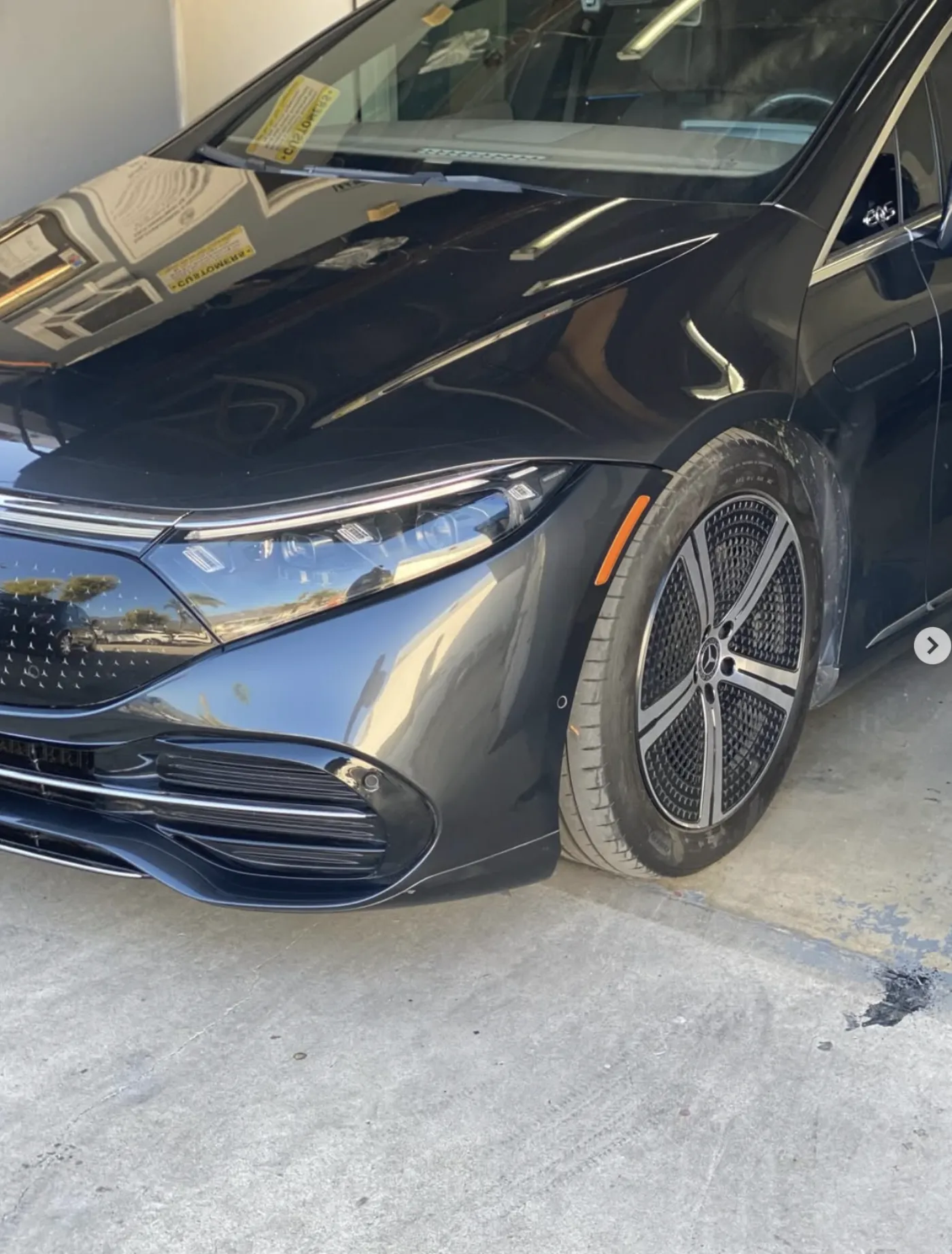 Mercedes-Benz serviced at GTA Pro Collision Center in Glendale, CA